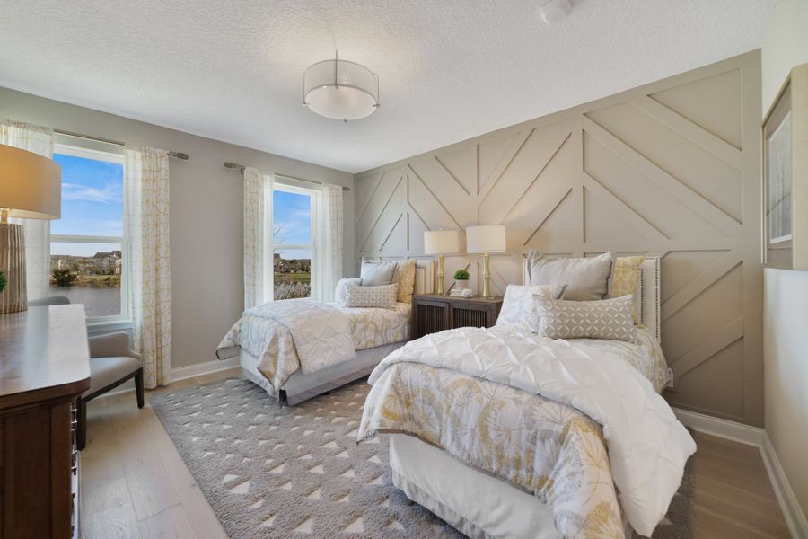 Furnished interior view inside a new home in Gatherings® of Lake Nona, Orlando (Image 17).