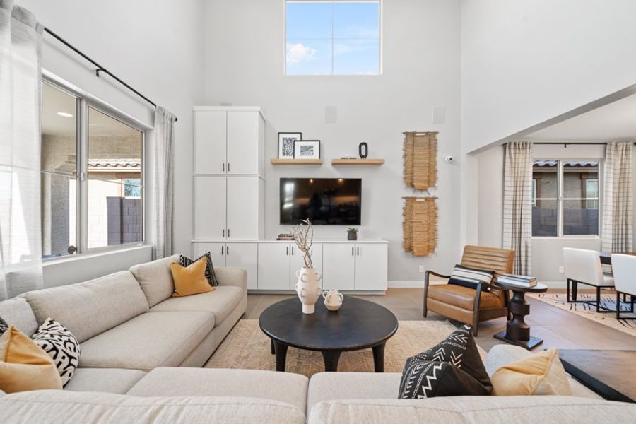 Furnished interior view inside a new home in Parkside, Avondale (Image 5).