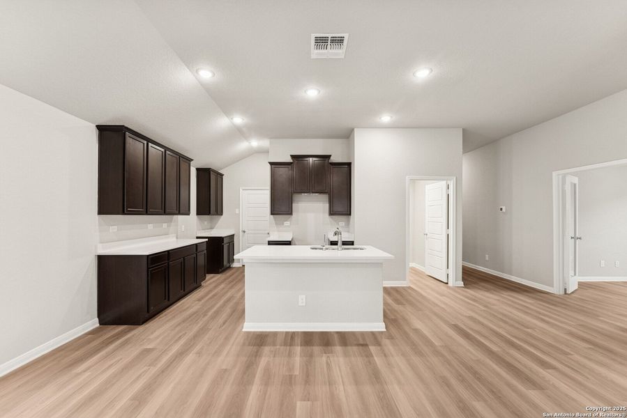 Furnished interior view inside a new home in Agave, San Antonio (Image 7). Furnished interior view inside a new home in Agave, San Antonio (Image 7).