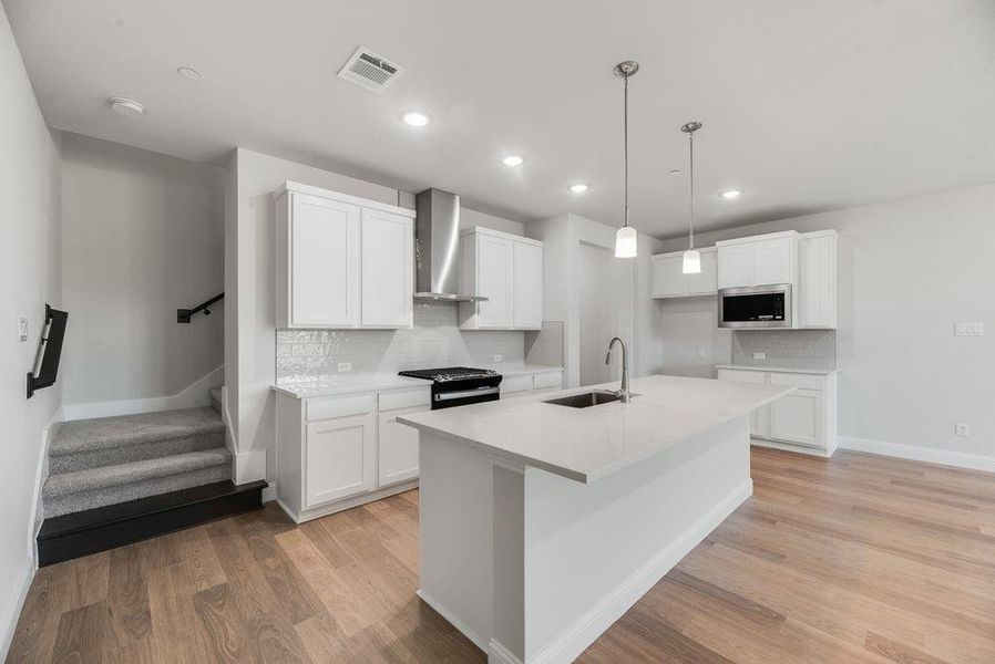 Furnished interior view inside a new home in Bayside, Rowlett (Image 10).