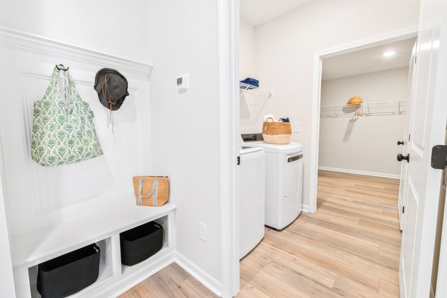 Furnished interior view inside a new home in The Oaks, Clarksville (Image 13).