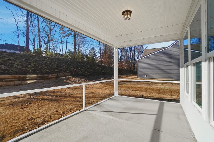Exterior details and patio area of a home in Rone Creek, Waxhaw (Image 31).