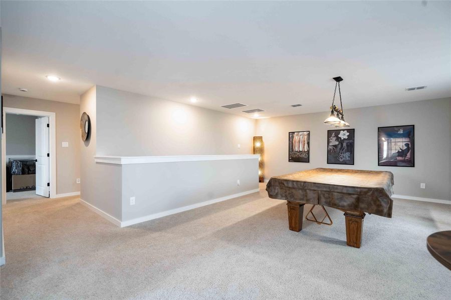 Furnished interior view inside a new home in Ascend at Legends Bay, Baytown (Image 30). Furnished interior view inside a new home in Ascend at Legends Bay, Baytown (Image 30).