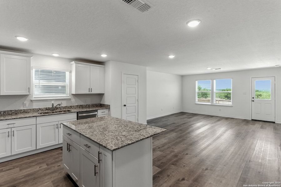 Furnished interior view inside a new home in Vista Real, Converse (Image 4).