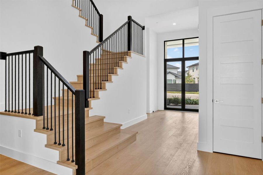 Spacious, unfurnished interior of a new home in Milky Way at River Place, Austin (Image 31).