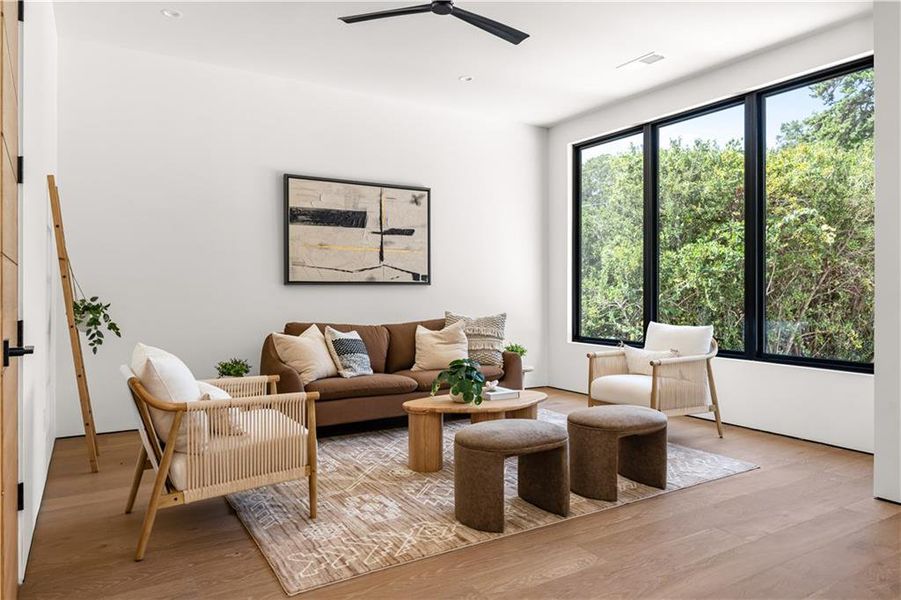 Furnished interior view inside a new home in , Decatur (Image 31).