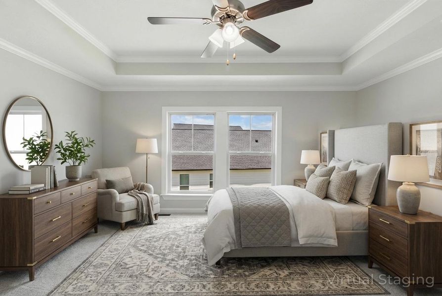 Furnished interior view inside a new home in Tillery Park, Grovetown (Image 17).
