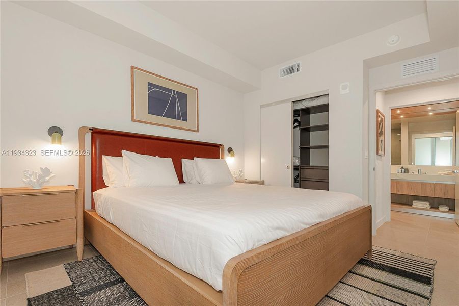 Furnished interior view inside a new home in , Miami (Image 17). Furnished interior view inside a new home in , Miami (Image 17).