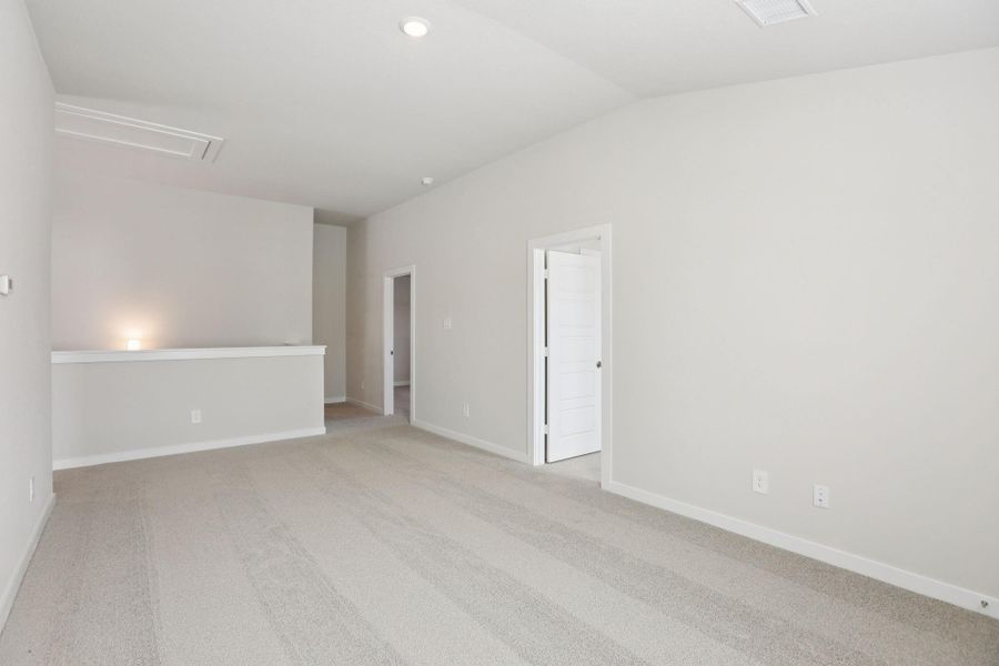 Photos are not of the actual home, but are photos of the builder home with same floorplan with similar interior finishes.