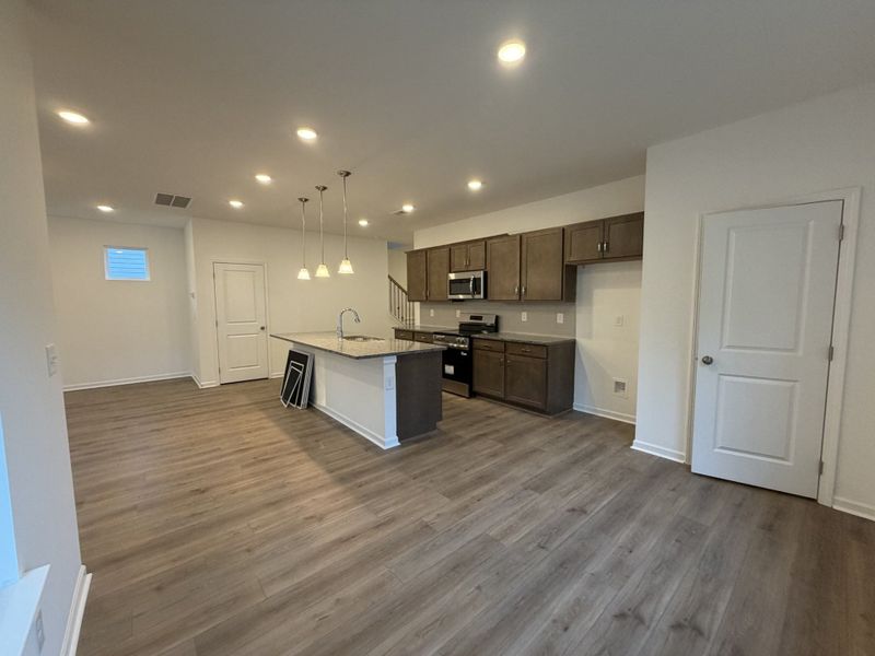 Furnished interior view inside a new home in Marlin Pointe, White House (Image 2).