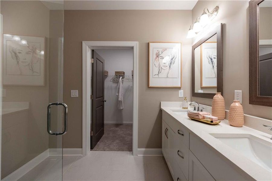 Furnished interior view inside a new home in , Peachtree Corners (Image 18).