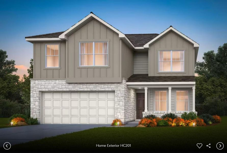 Pulte Homes, Enloe HC201, Rendering