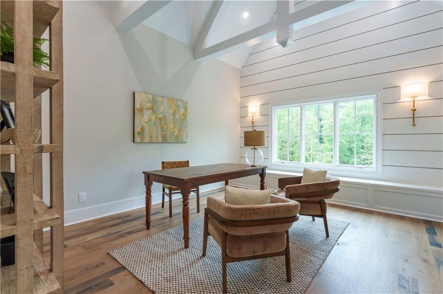 Furnished interior view inside a new home in , Atlanta (Image 4).