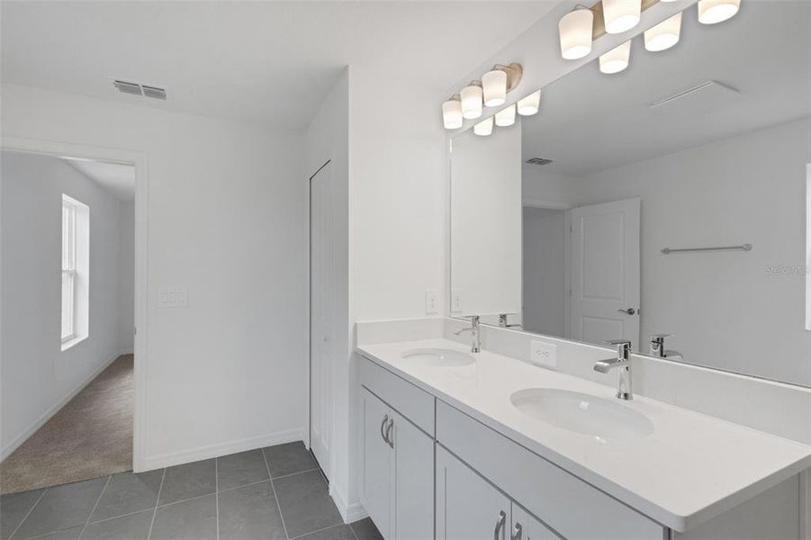 Furnished interior view inside a new home in Southpointe, Palmetto (Image 13).