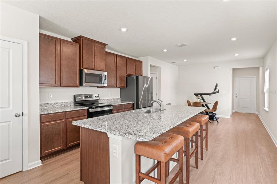Furnished interior view inside a new home in , Deland (Image 16).