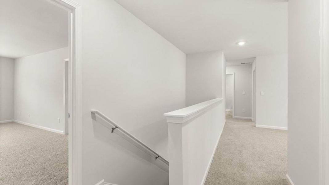 Spacious, unfurnished interior of a new home in Oaks at Cedar Grove, Fairburn (Image 22).