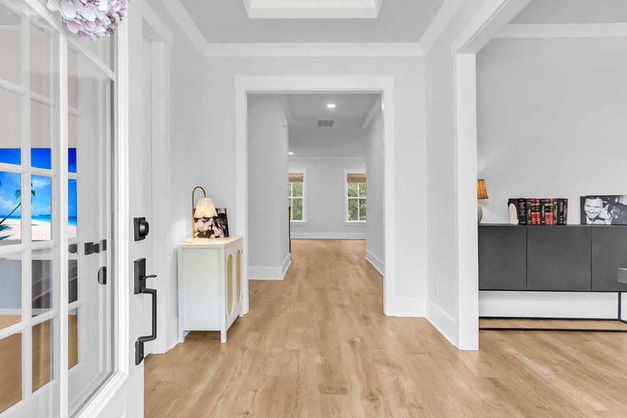 Furnished interior view inside a new home in Fiddler Cove, Mount Pleasant (Image 7).