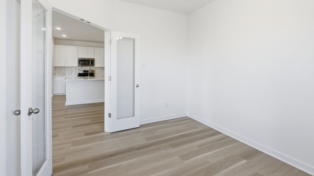 Furnished interior view inside a new home in Sky Ridge, San Marcos (Image 13).