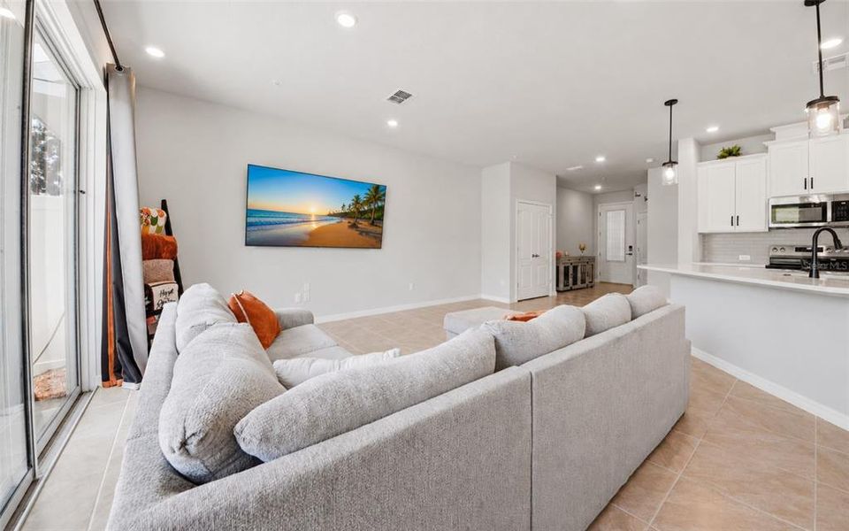Furnished interior view inside a new home in , Lake Mary (Image 6). Furnished interior view inside a new home in , Lake Mary (Image 6).