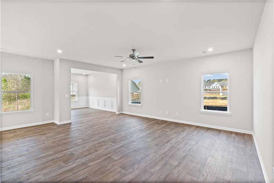 Spacious, unfurnished interior of a new home in Maple Village, Adairsville (Image 33).