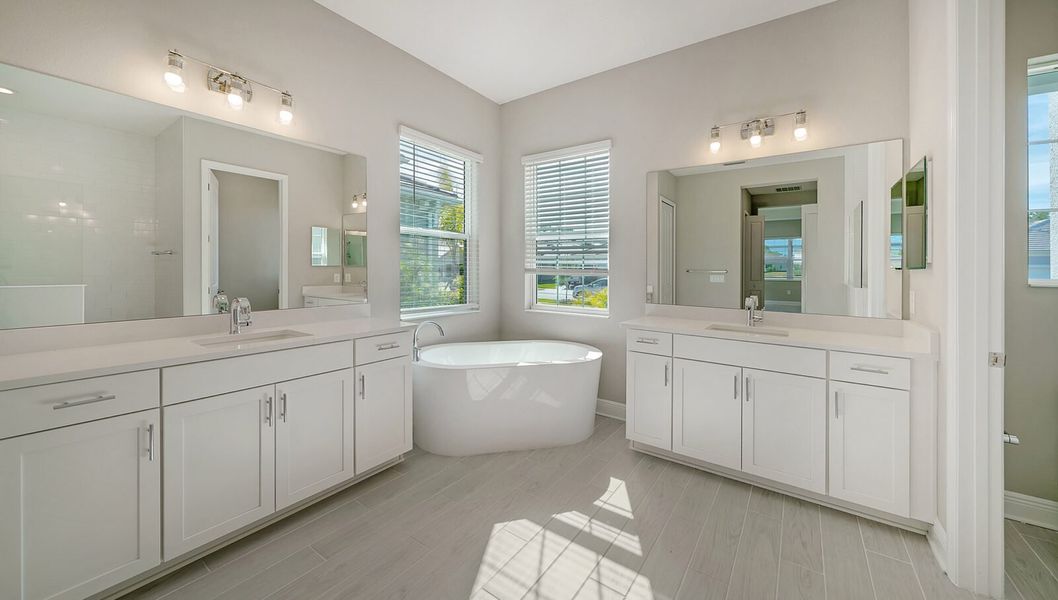 Furnished interior view inside a new home in Grand Palm, Venice (Image 8).
