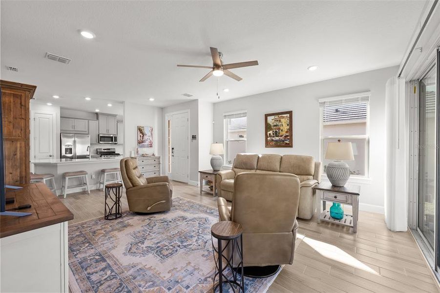 Furnished interior view inside a new home in , Wesley Chapel (Image 16). Furnished interior view inside a new home in , Wesley Chapel (Image 16).