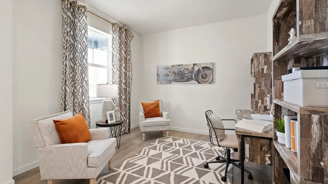 Furnished interior view inside a new home in Jackson Creek, Monument (Image 5).