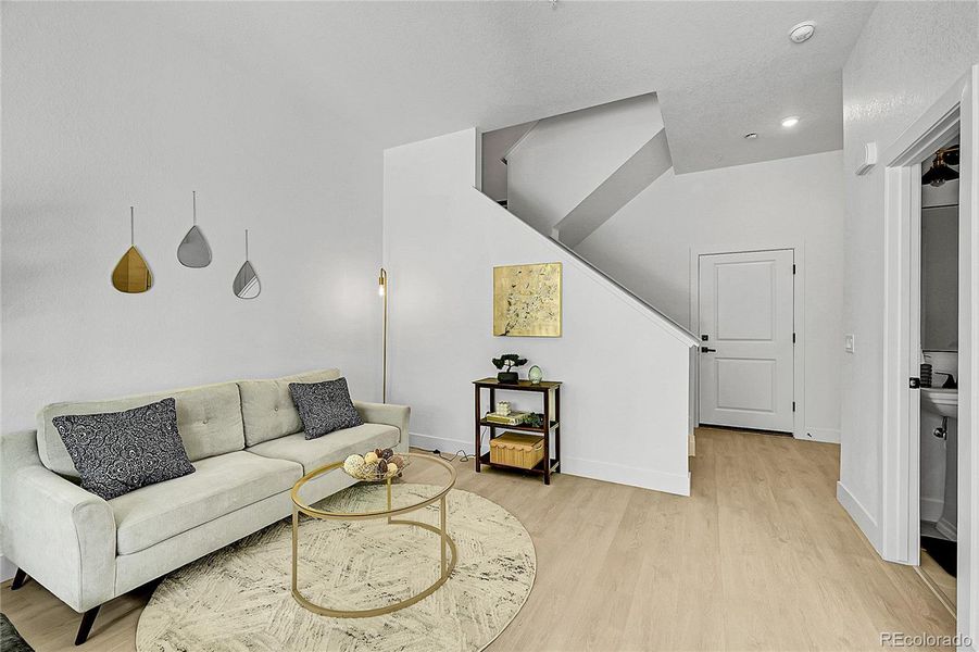 Furnished interior view inside a new home in , Arvada (Image 25).