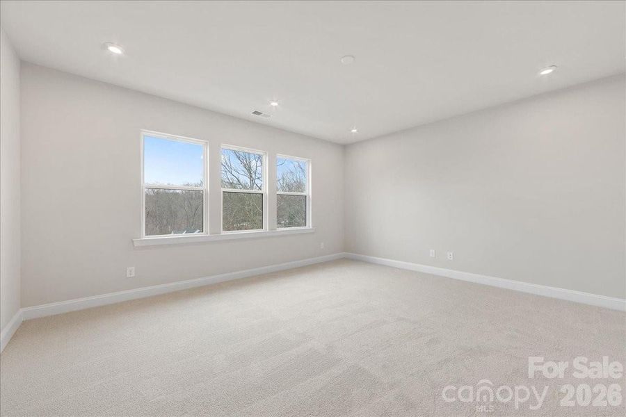 Primary Suite with AMple Natural Light