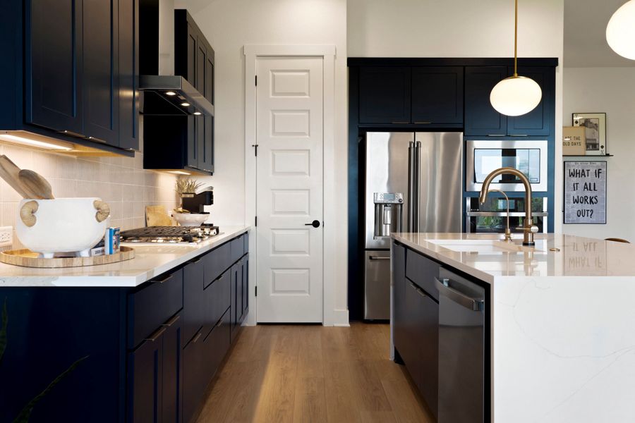 Furnished interior view inside a new home in Lagos Reserve, Manor (Image 26).