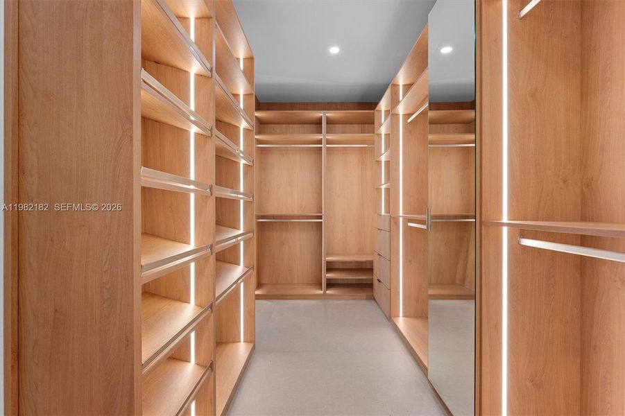 Furnished interior view inside a new home in , Miami (Image 28).