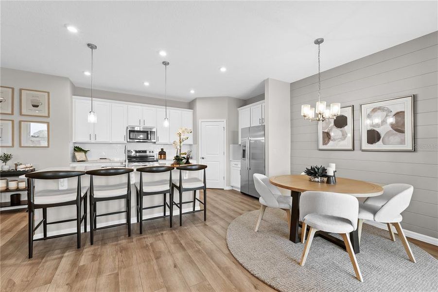 Furnished interior view inside a new home in Hidden Cove, Eustis (Image 35).