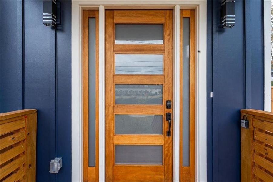 Exterior details and patio area of a home in , Atlanta (Image 2). Exterior details and patio area of a home in , Atlanta (Image 2).