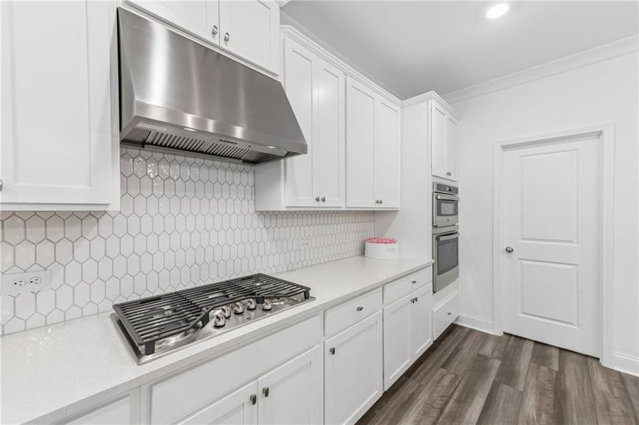 Furnished interior view inside a new home in Bailey Fence, Dacula (Image 19).
