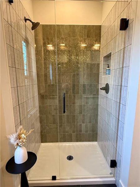 Close-up of interior finishes inside a home in , Ellijay (Image 15).