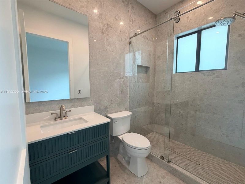 Furnished interior view inside a new home in , South Miami (Image 10).