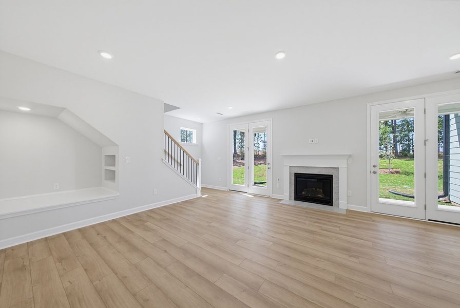 Spacious, unfurnished interior of a new home in Sweetbrier, Durham (Image 18).