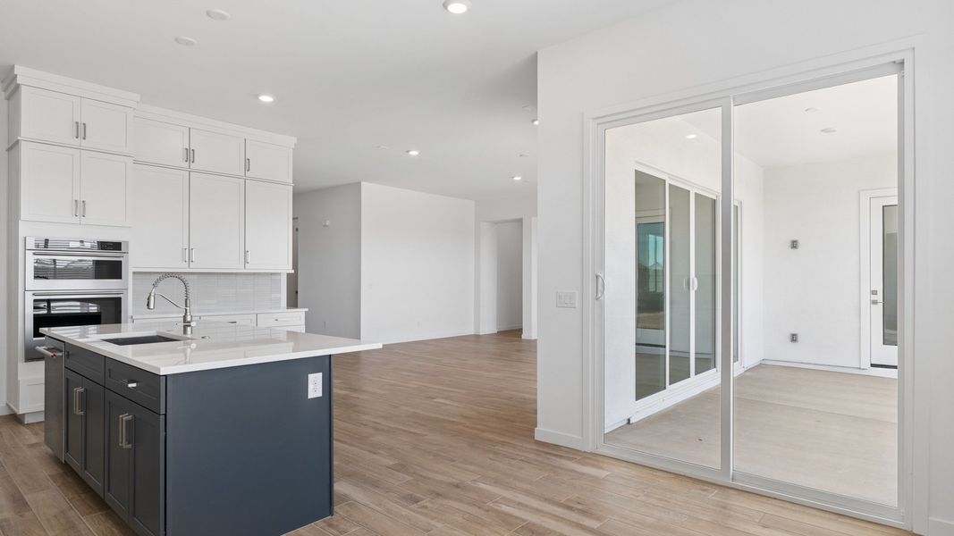 Furnished interior view inside a new home in The Ridge at Stone Butte, Phoenix (Image 10).