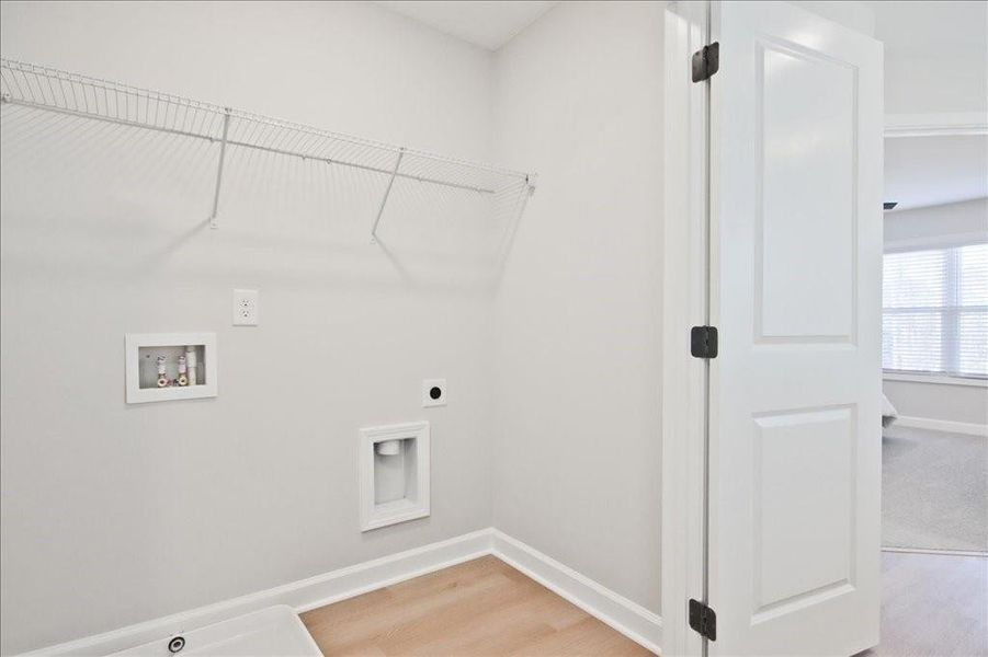 Spacious, unfurnished interior of a new home in Townes at South Main, Kennesaw (Image 23).