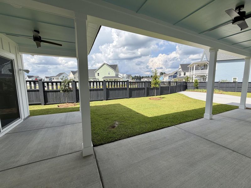 Exterior details and patio area of a home in , Summerville (Image 4).