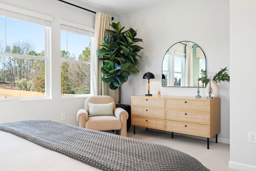 Representative furnished interior of a home built from the Braden by Tri Pointe Homes in Southmont, Charlotte (Image 26). Representative furnished interior of a home built from the Braden by Tri Pointe Homes in Southmont, Charlotte (Image 26).