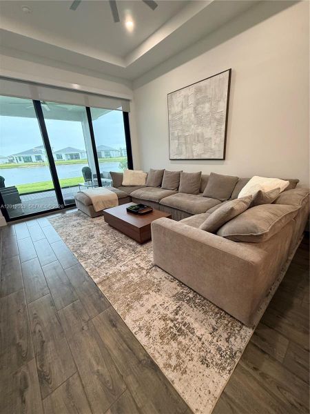 Furnished interior view inside a new home in , Port St. Lucie (Image 13).