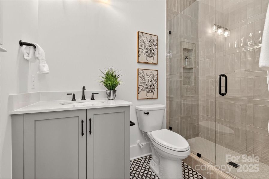 Full Bath Down Stairs