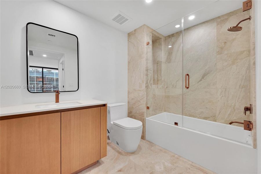 Furnished interior view inside a new home in , Bay Harbor Islands (Image 17).