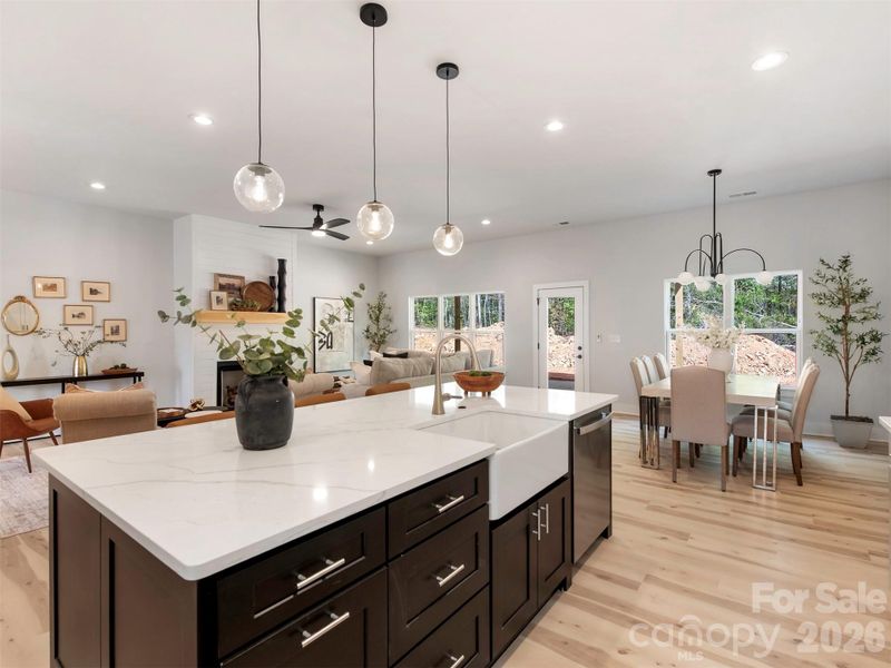 Furnished interior view inside a new home in , Stanfield (Image 9).