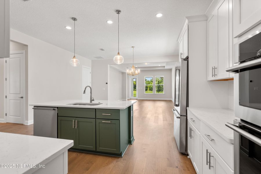 Furnished interior view inside a new home in Madeira, St. Augustine (Image 8).
