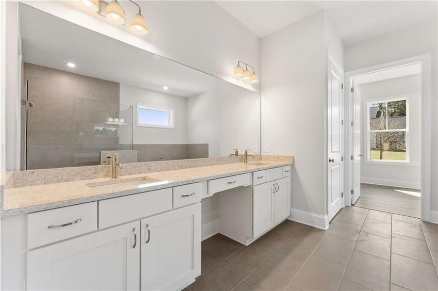 Furnished interior view inside a new home in Ashbury Commons, Powder Springs (Image 5).