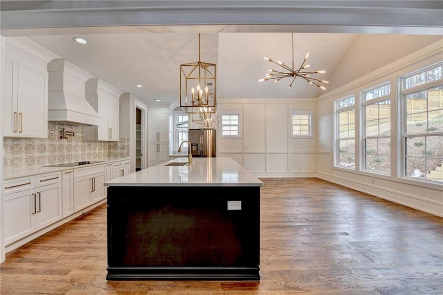 Furnished interior view inside a new home in , Snellville (Image 34).
