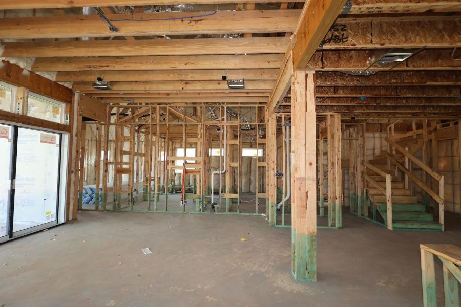 In-progress construction of a new home in Sienna 65' Homesites, Missouri City, TX (Image 10).