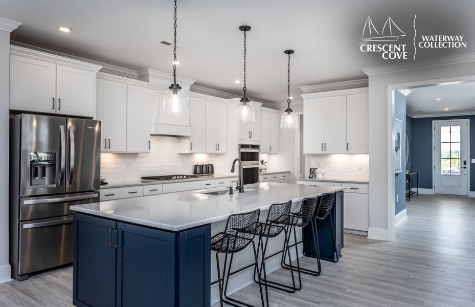 Representative furnished interior of a home built from the Renown - Waterway Collection by Pulte Homes in Crescent Cove, Myrtle Beach (Image 25).